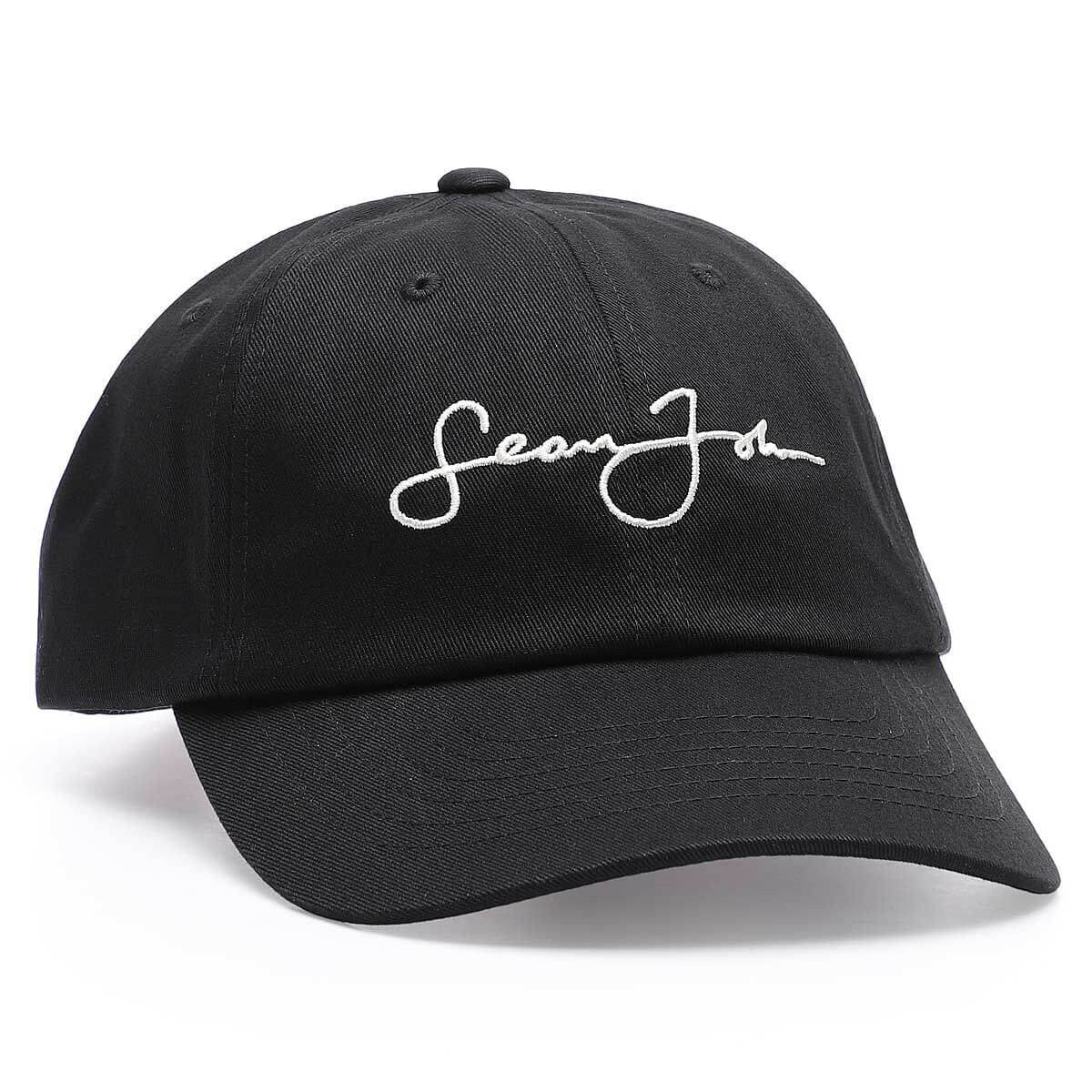 Sean John Script Logo Cap black