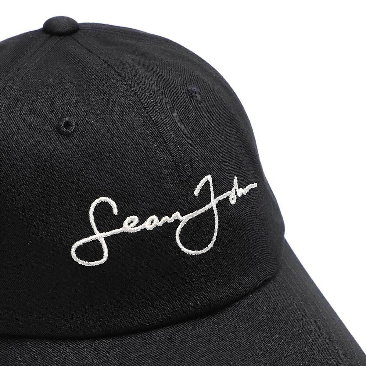 Sean John Script Logo Cap black