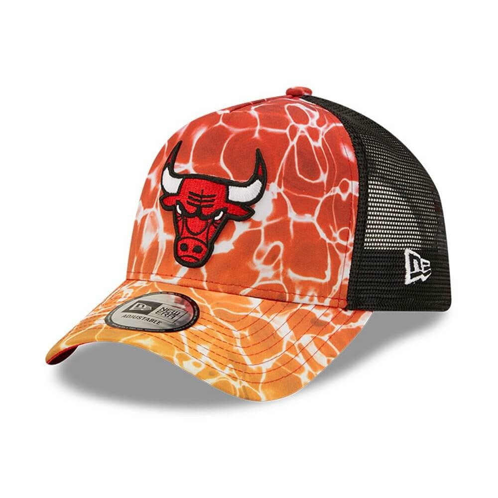 NEW ERA šiltovka 940 Af trucker NBA Summer city CHICAGO BULLS Orange