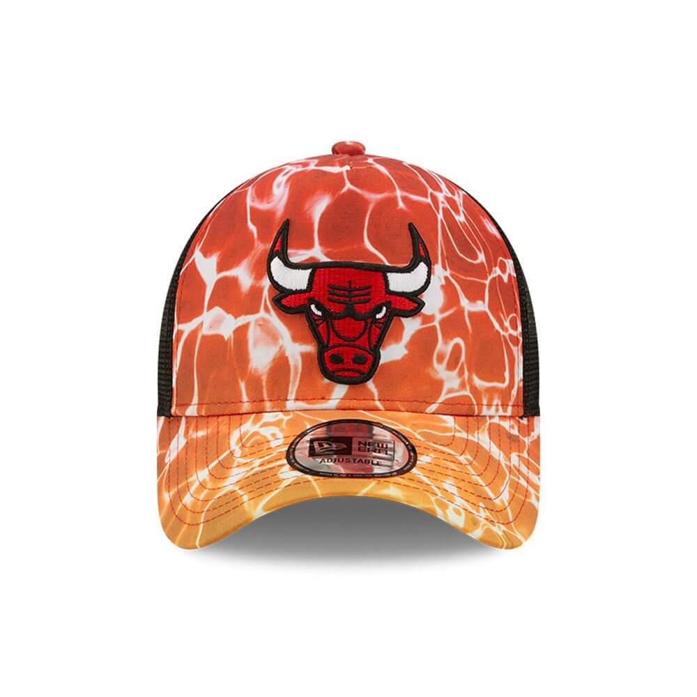 NEW ERA šiltovka 940 Af trucker NBA Summer city CHICAGO BULLS Orange