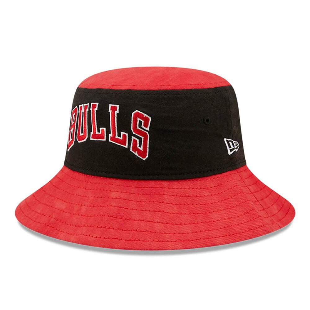 Klobúk NEW ERA NBA Washed pack tapered bucket CHICAGO BULLS červený/čierny