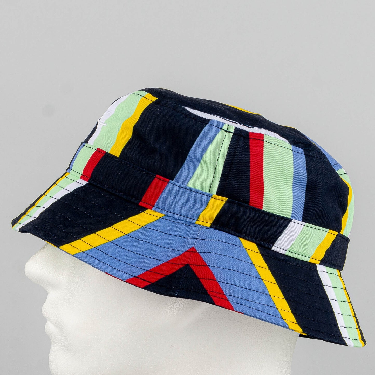 Klobúk Karl Kani KK Signature Stripe Bucket Hat viacfarebný