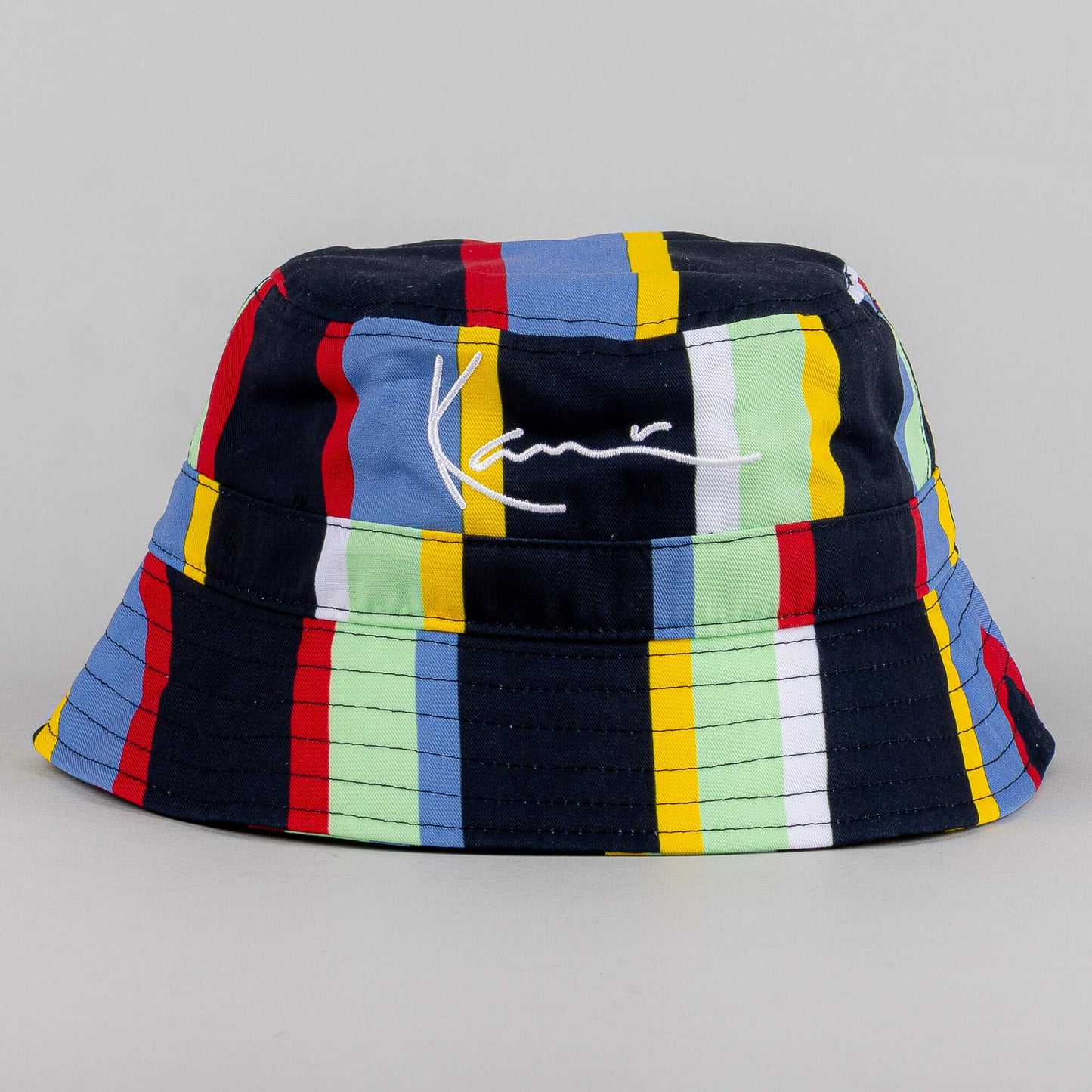 Klobúk Karl Kani KK Signature Stripe Bucket Hat viacfarebný