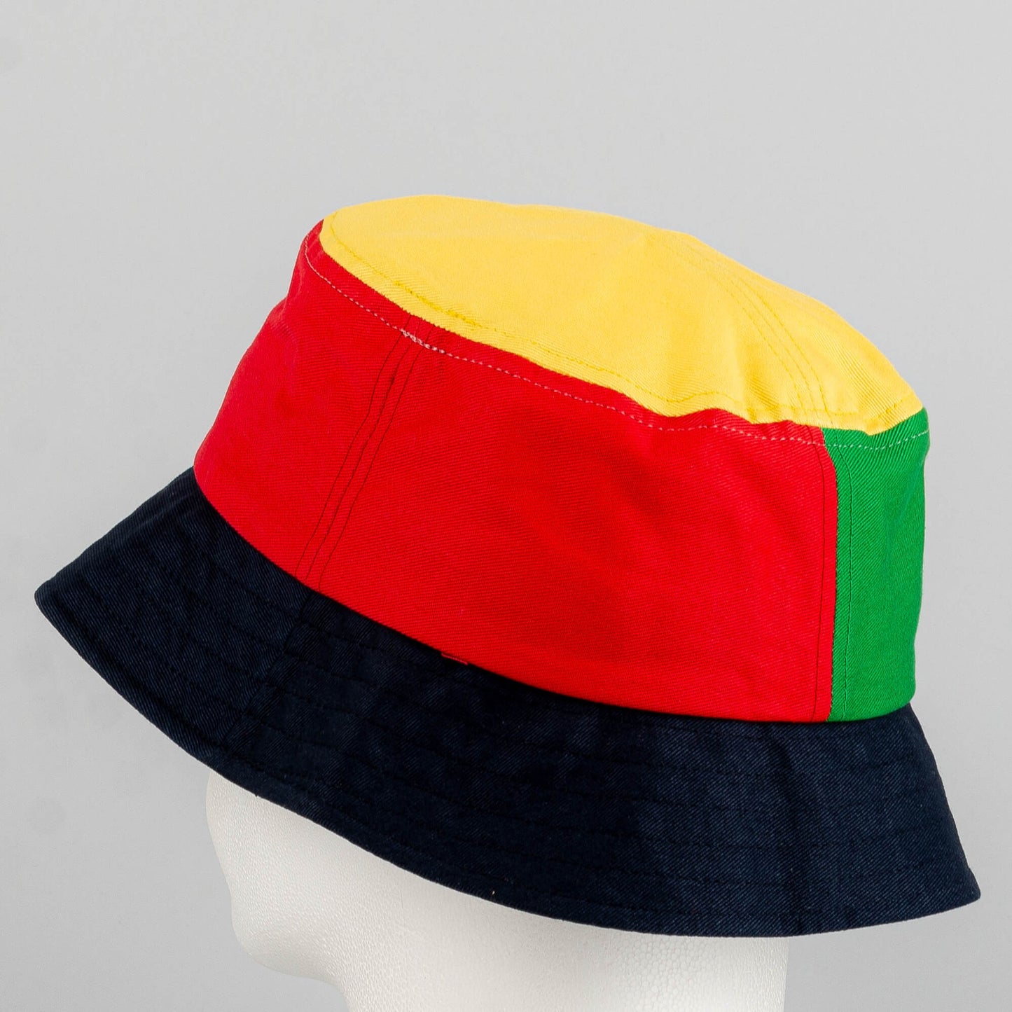 Karl Kani KK Signature Block Bucket Hat red/green/navy