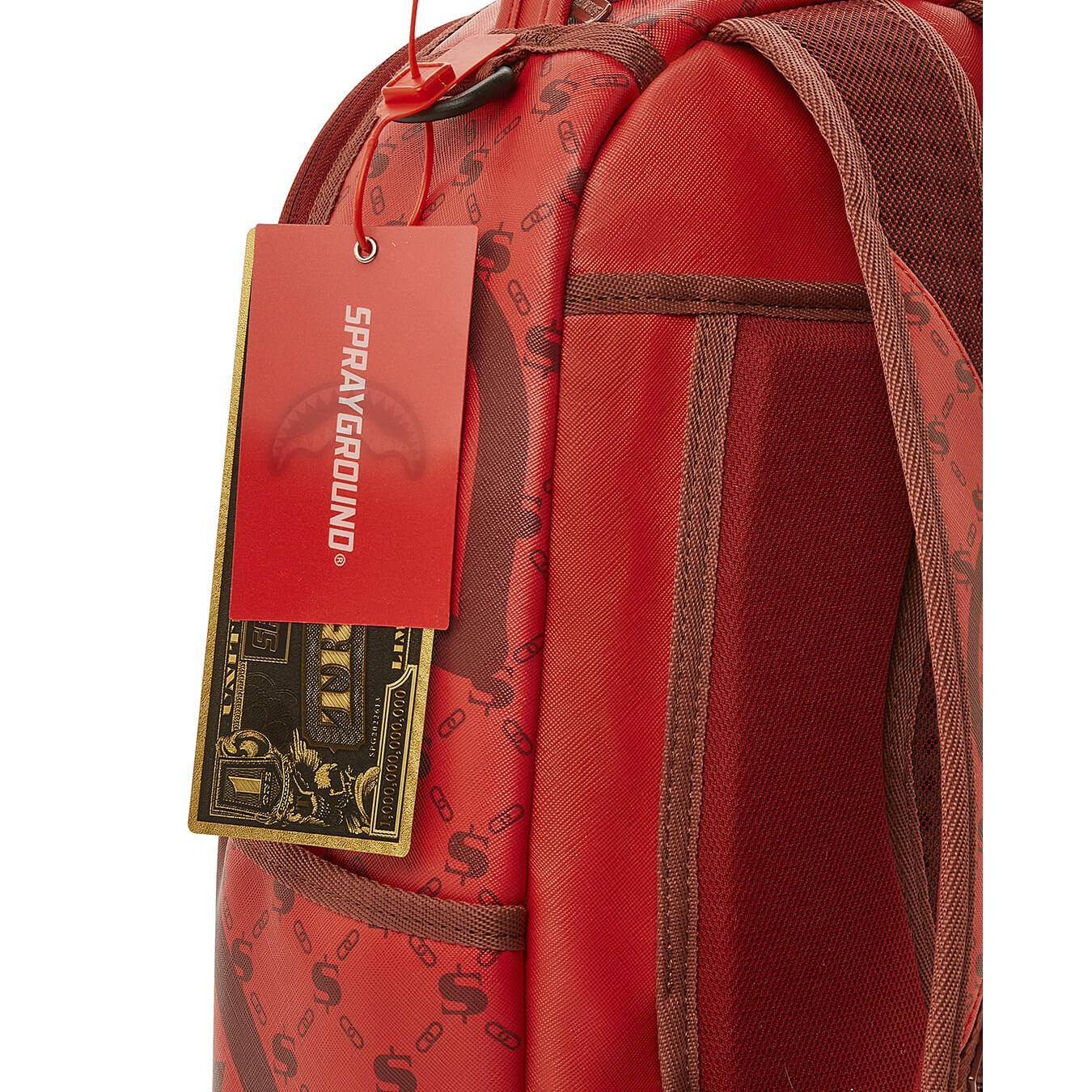 Sprayground Moneygram Brick Backpack Red