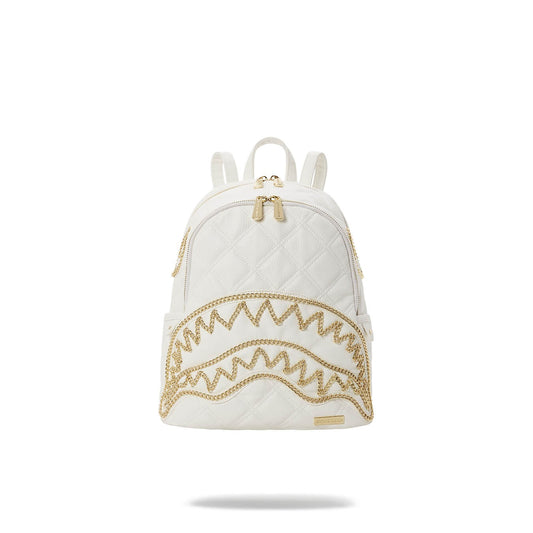 Sprayground Riviera White Gold Savage White