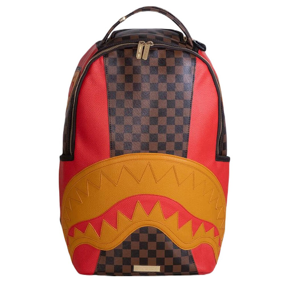 Sprayground Raceway Dlxvf Backpack Red/Brown/Orange