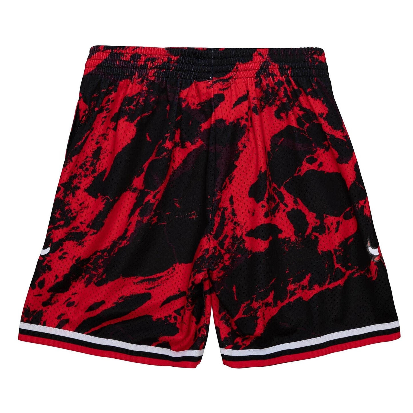 Mitchell & Ness NBA TEAM MARBLE SWINGMAN SHORTS CHICAGO BULLS BLACK