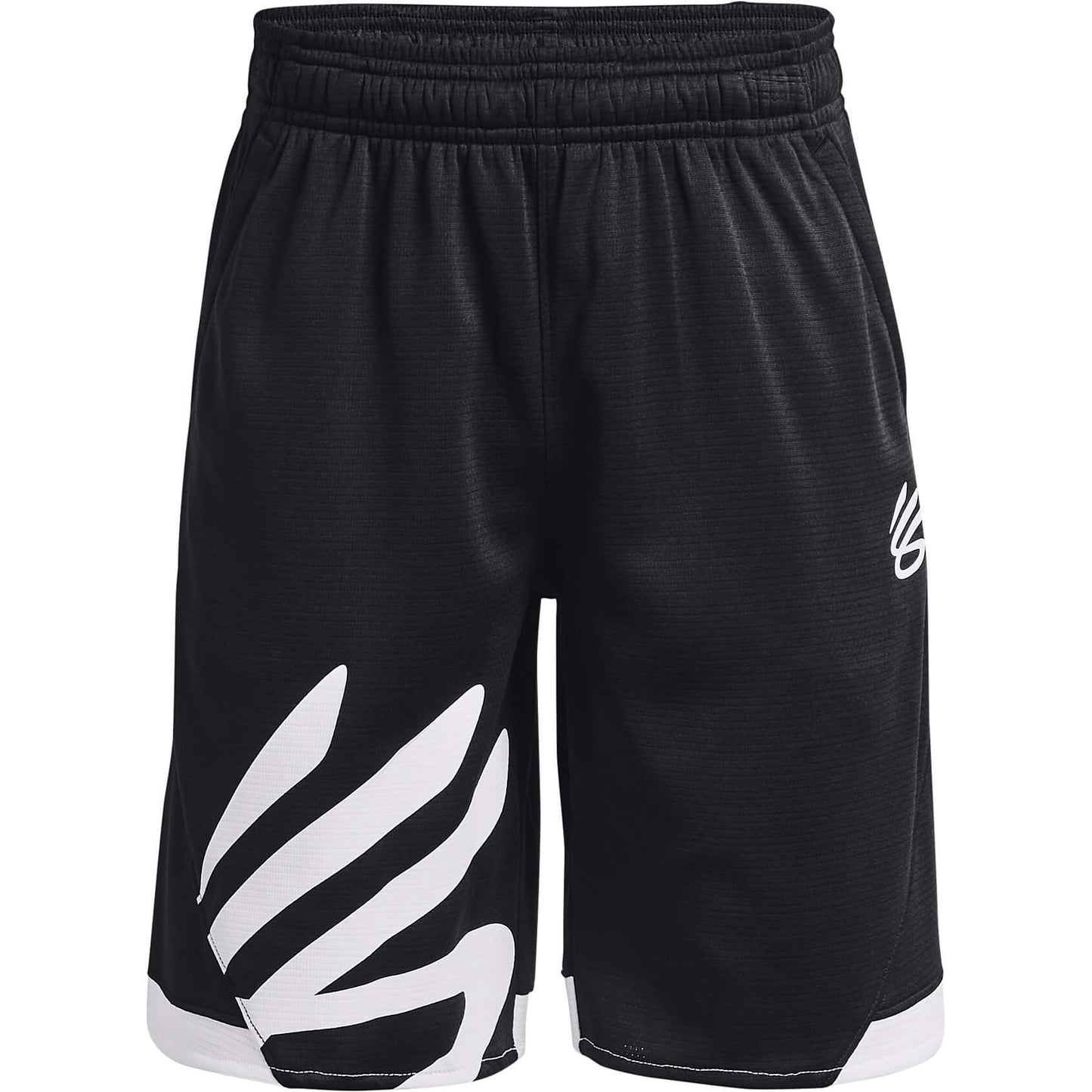 Under Armour Boys' Curry Splash Shorts Black / White