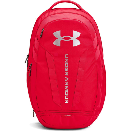 Under Armour UA Hustle 5.0 Backpack Red / Silver