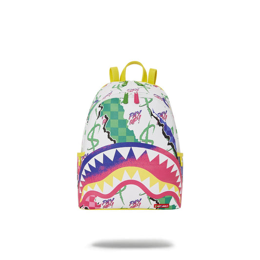 Sprayground Dreamy Technicolor Savage White