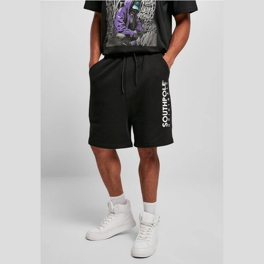 Southpole Basic Sweat Shorts black