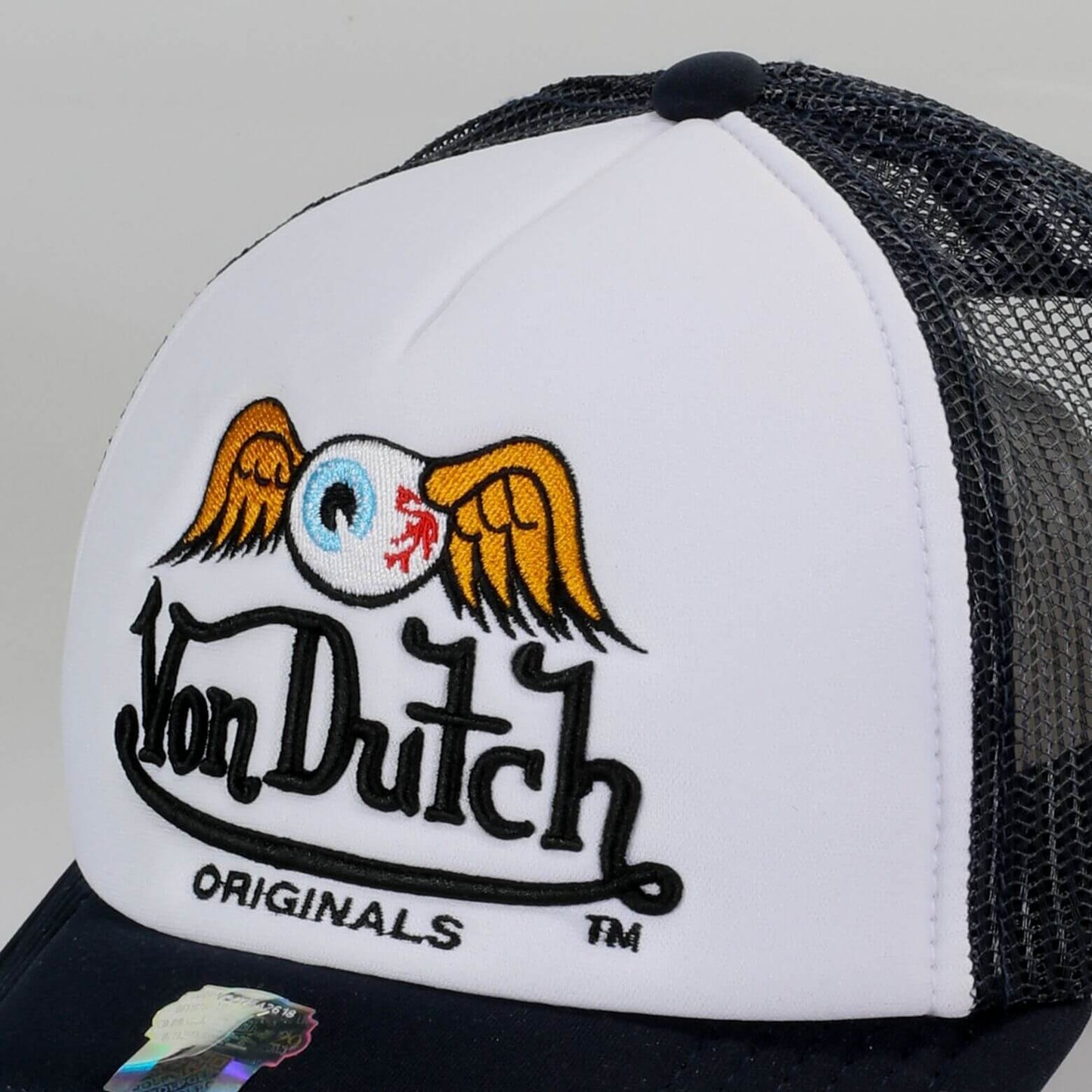 Von Dutch Originals Trucker Heritage Eyeball Foam White/Navy