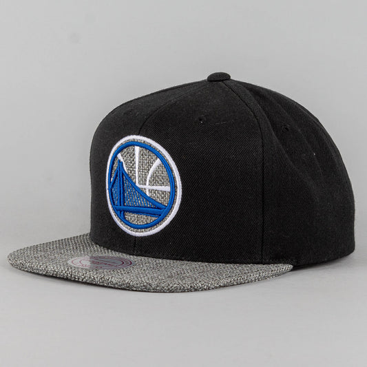 MITCHELL & NESS NBA SNAPBACK GOLDEN STATE WARRIORS BLACK/GREY