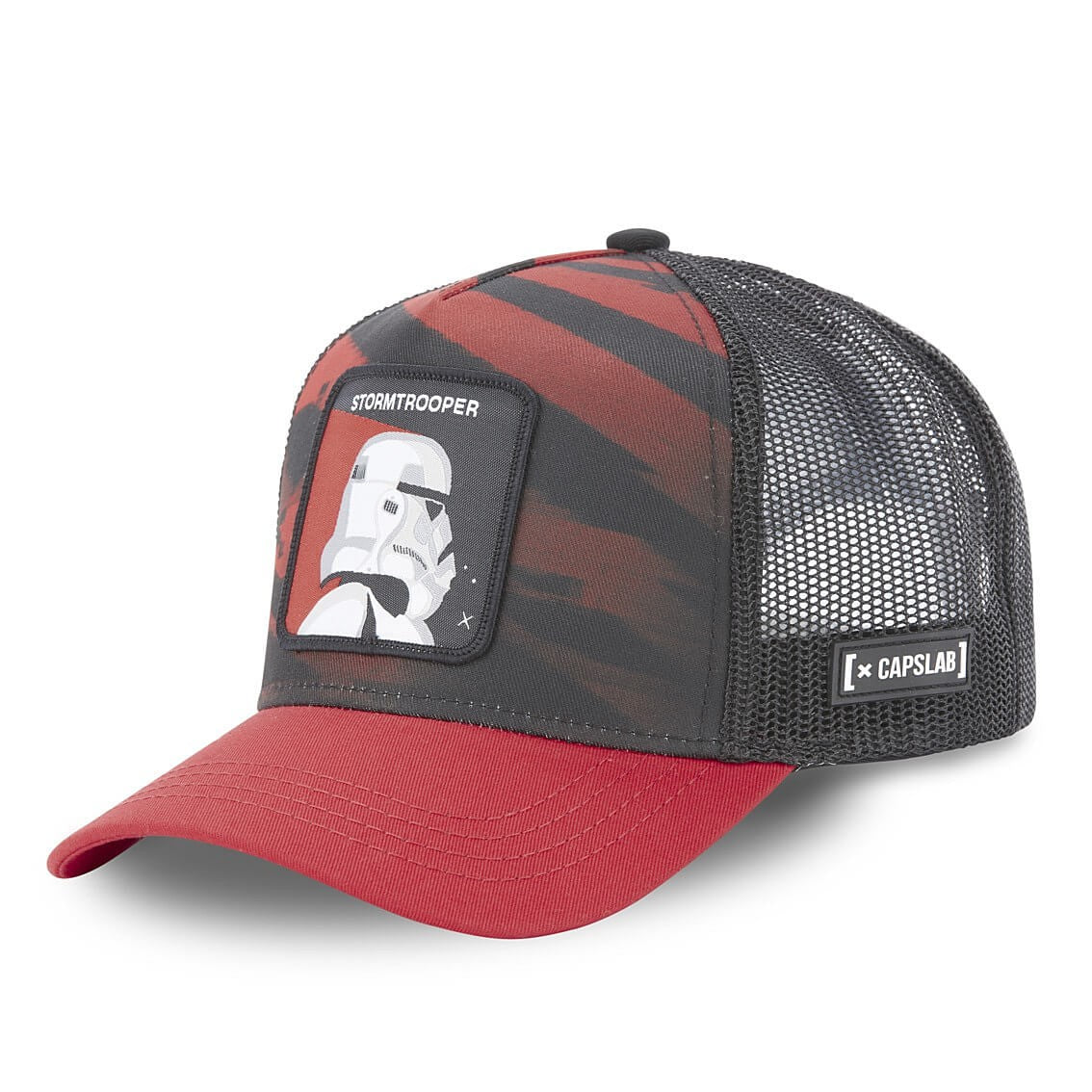 Šiltovka so sieťkou Capslab Trucker Cap Star Wars Stormtrooper čierna