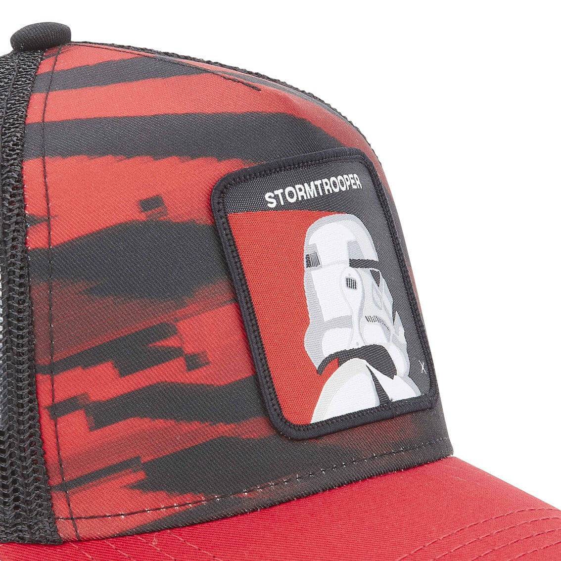 Šiltovka so sieťkou Capslab Trucker Cap Star Wars Stormtrooper čierna