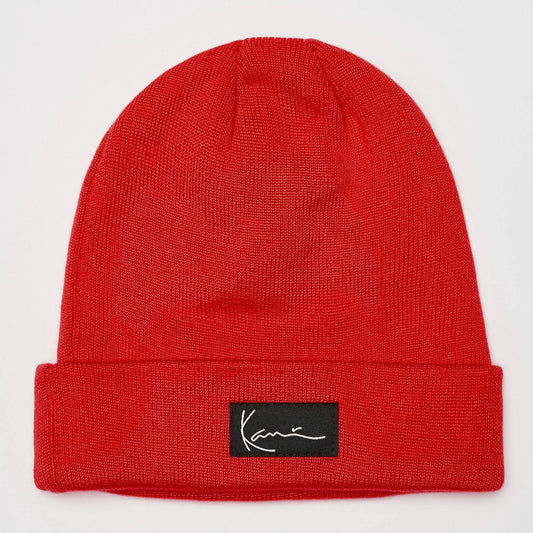 Karl Kani KK Signature Beanie red