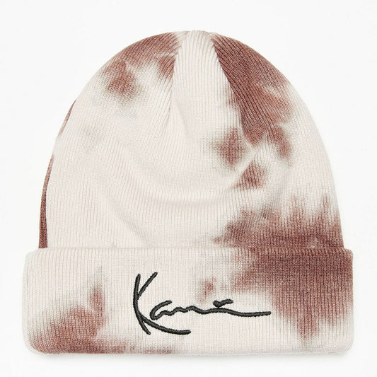 Karl Kani KK Signature Tie Dye Beanie brown