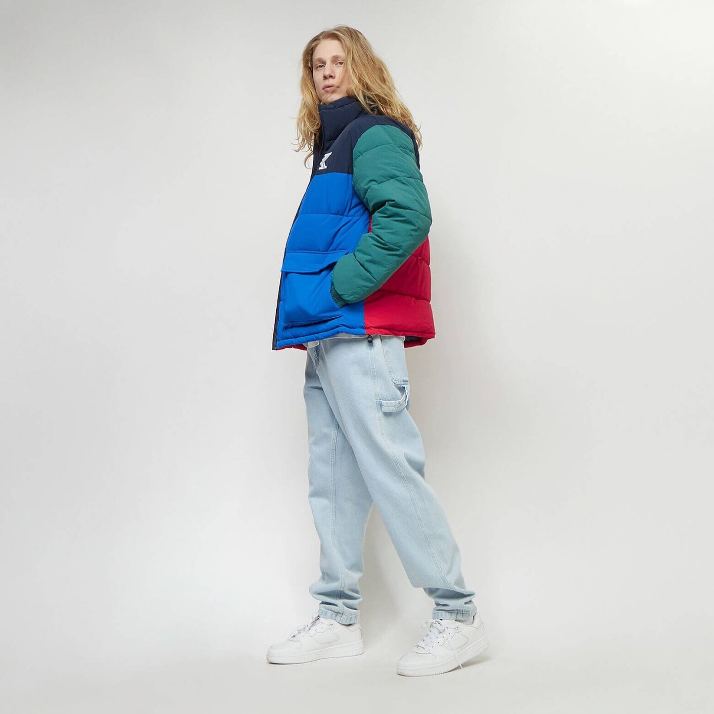 Prešívaná bunda Karl Kani OG Block Puffer Jacket farebná