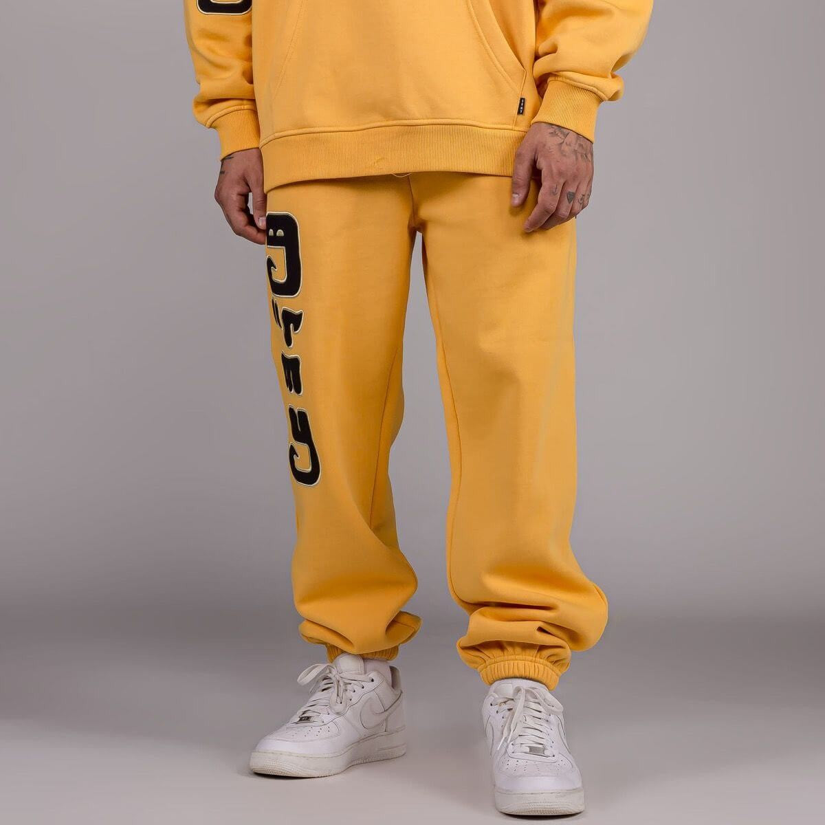 Grimey Wear Lust Mantra Sweatpants Yellow