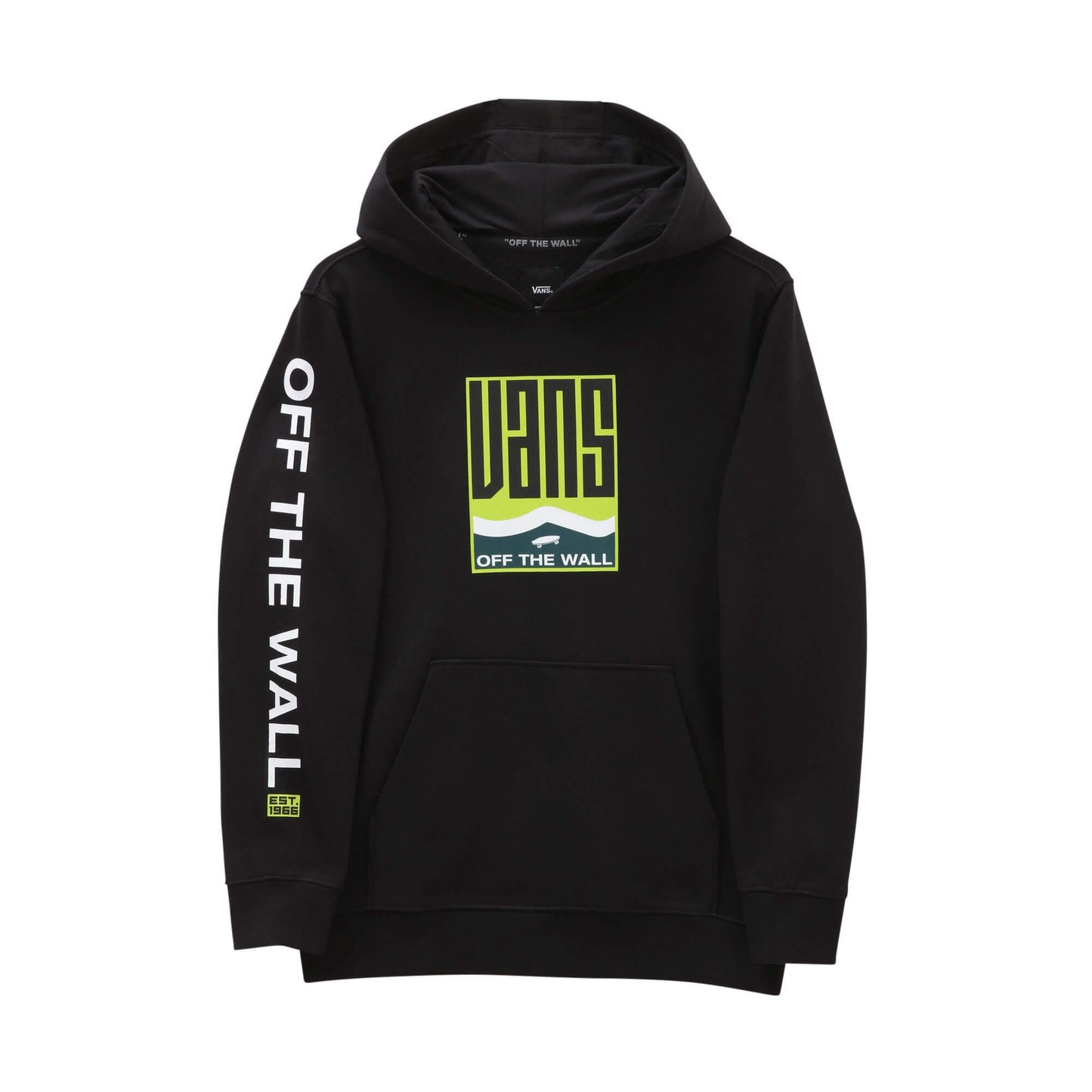 Detská mikina s kapucňou Vans Maze Pullover Hoodie (8-14 rokov) čierna