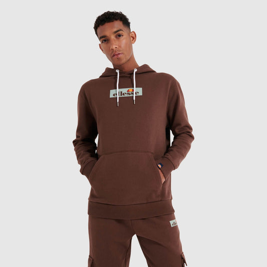 Ellesse Crestida OH Hoody Brown