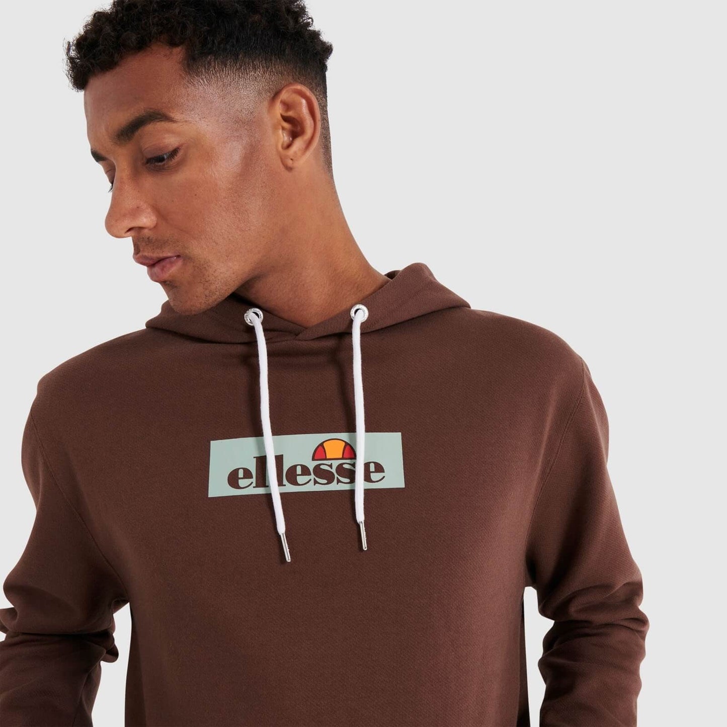 Ellesse Crestida OH Hoody Brown