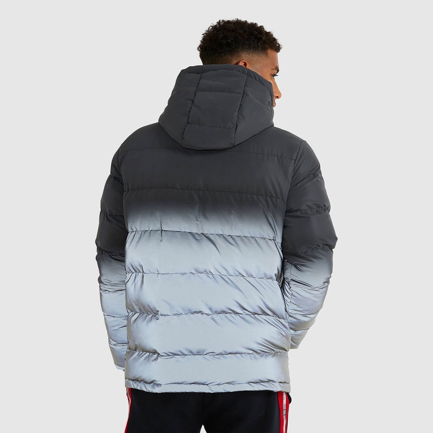 Ellesse Pilazzo OH Jacket Black/Silver Reflective