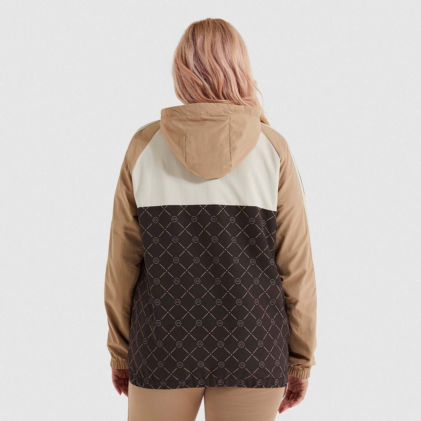 Ellesse Graziella OH Jacket Light Brown