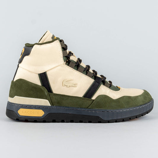 Lacoste T-Clip Hi Off White/Dark Green