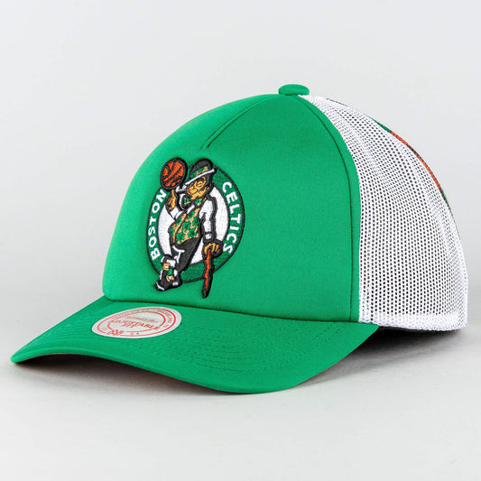 Mitchell & Ness OFF THE BACKBOARD TRUCKER BOSTON CELTICS Green / White