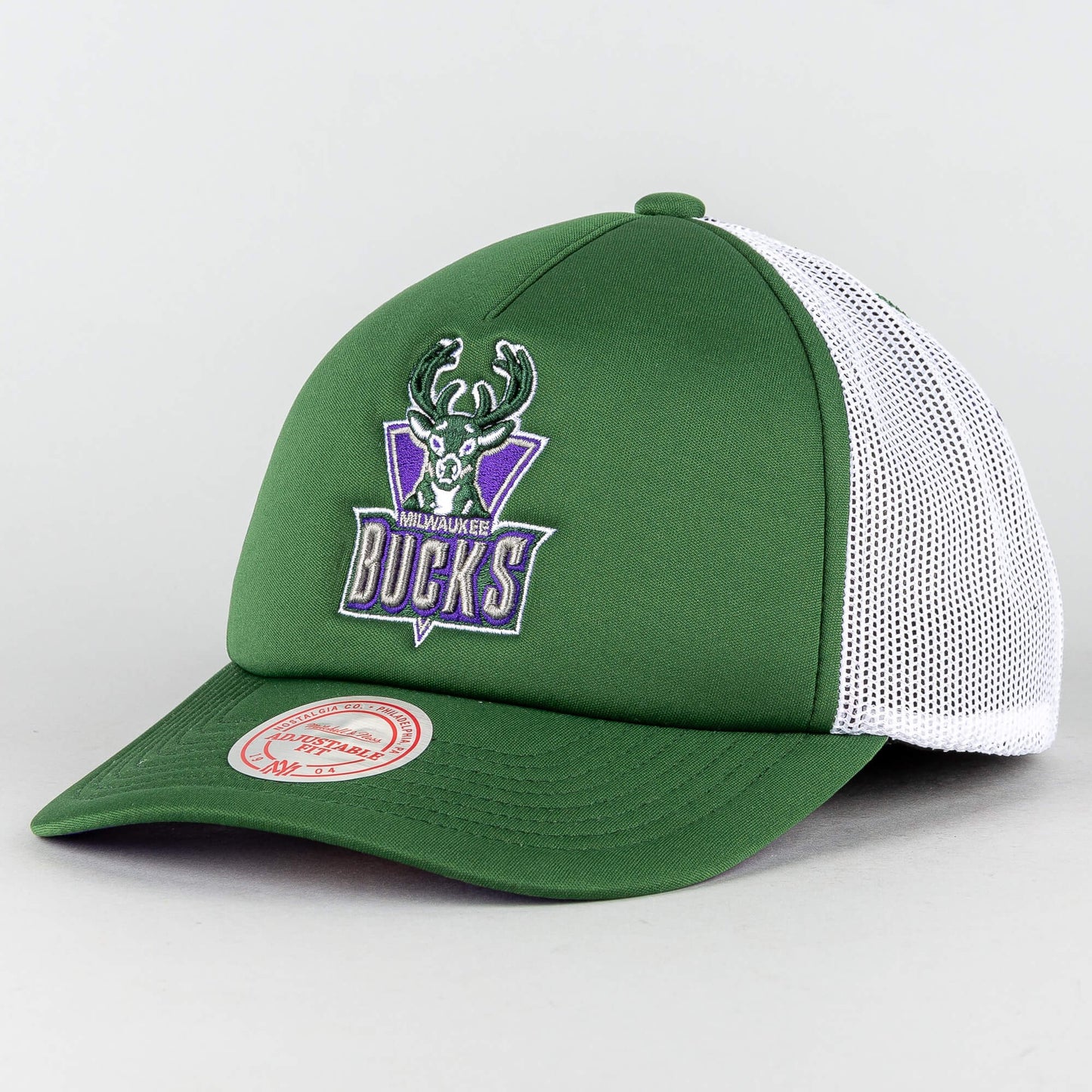 Mitchell & Ness OFF THE BACKBOARD TRUCKER HWC MILWAUKEE BUCKS Green / White