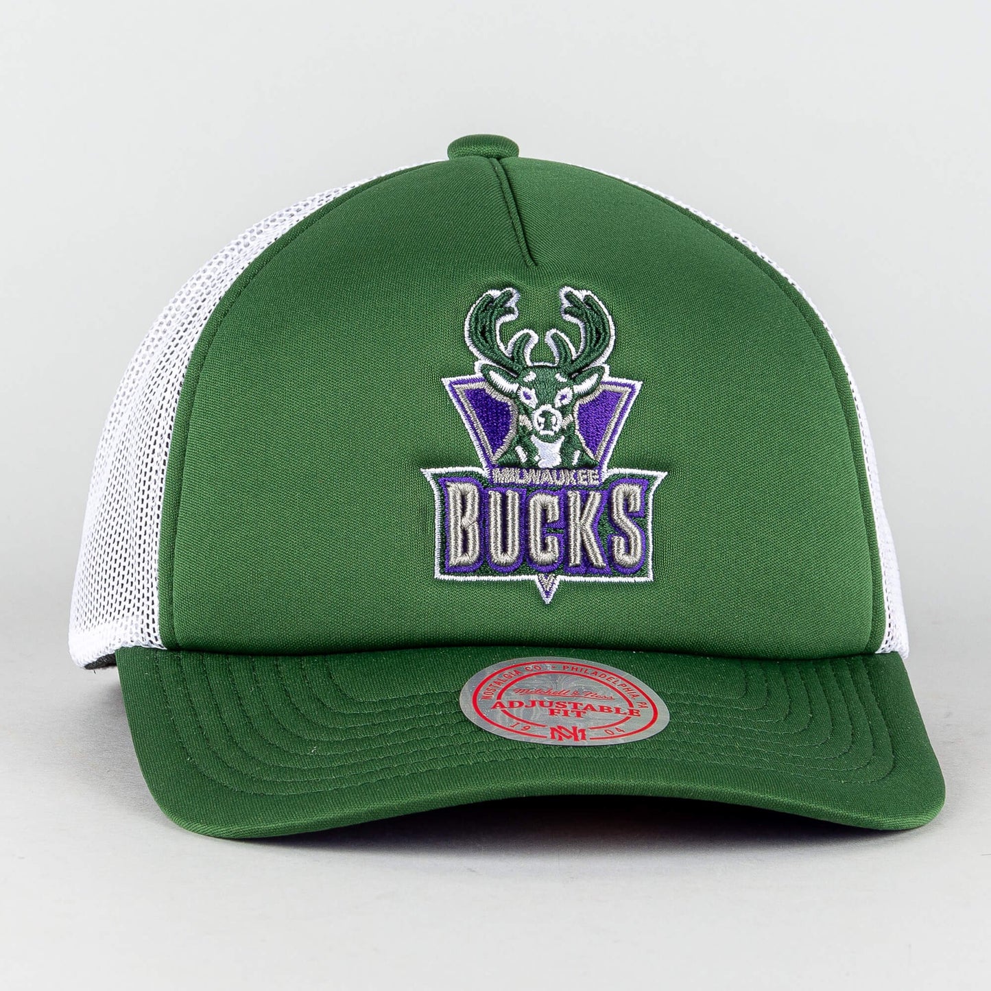 Mitchell & Ness OFF THE BACKBOARD TRUCKER HWC MILWAUKEE BUCKS Green / White