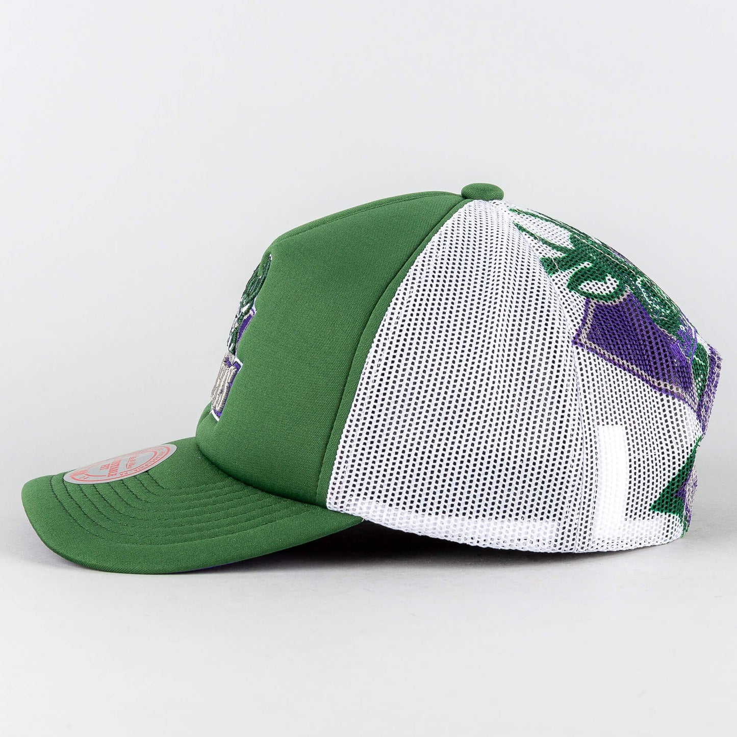 Mitchell & Ness OFF THE BACKBOARD TRUCKER HWC MILWAUKEE BUCKS Green / White