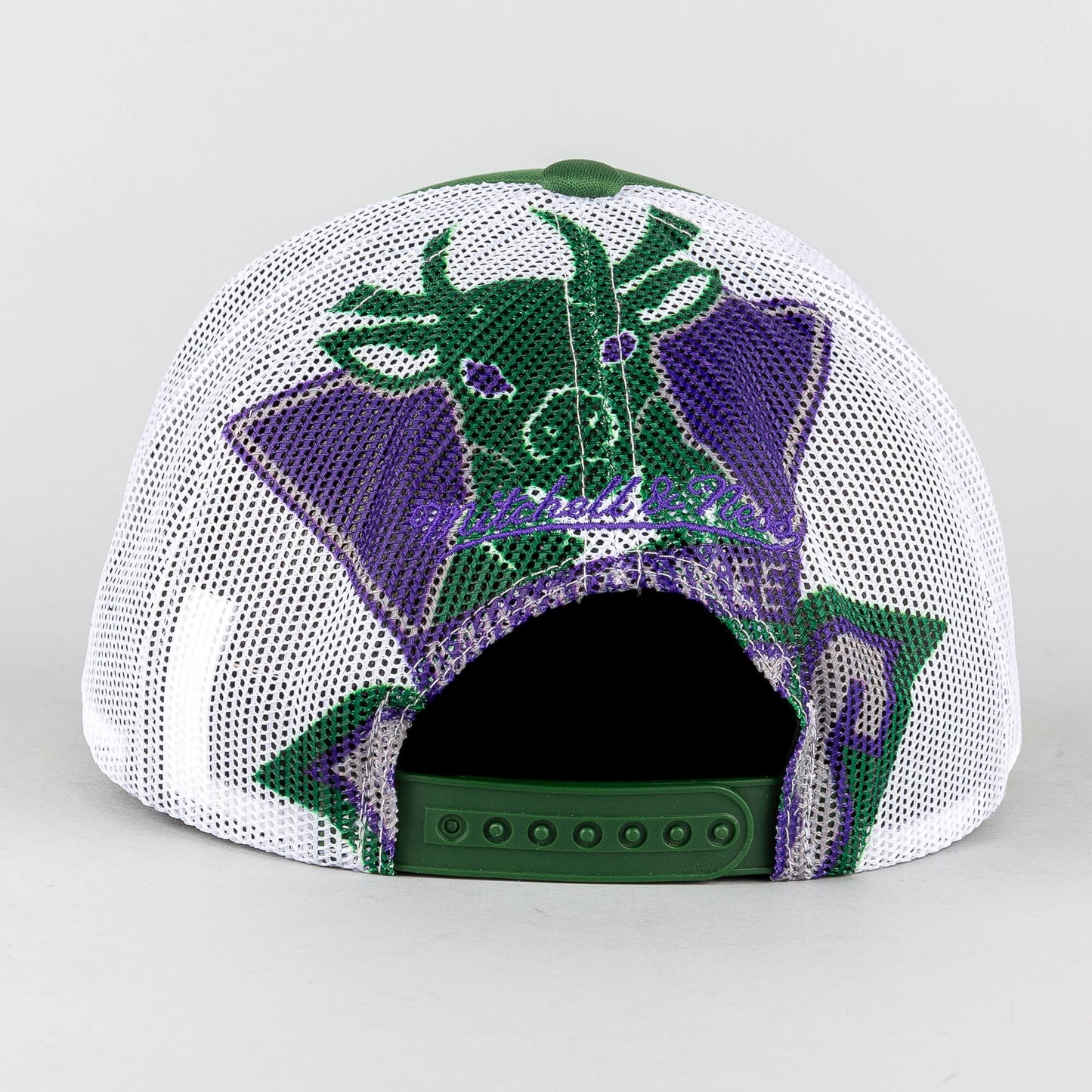 Mitchell & Ness OFF THE BACKBOARD TRUCKER HWC MILWAUKEE BUCKS Green / White