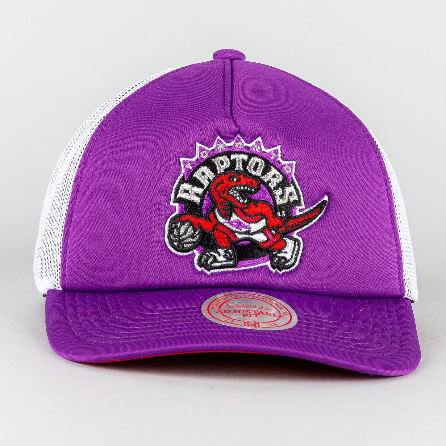 Mitchell & Ness OFF THE BACKBOARD TRUCKER HWC TORONTO RAPTORS Purple / White