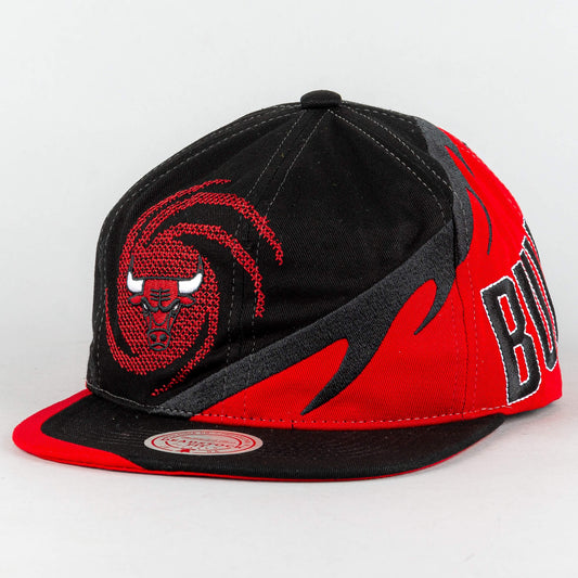 Mitchell & Ness SPIRAL DEADSTOCK SNAPBACK CHICAGO BULLS Black