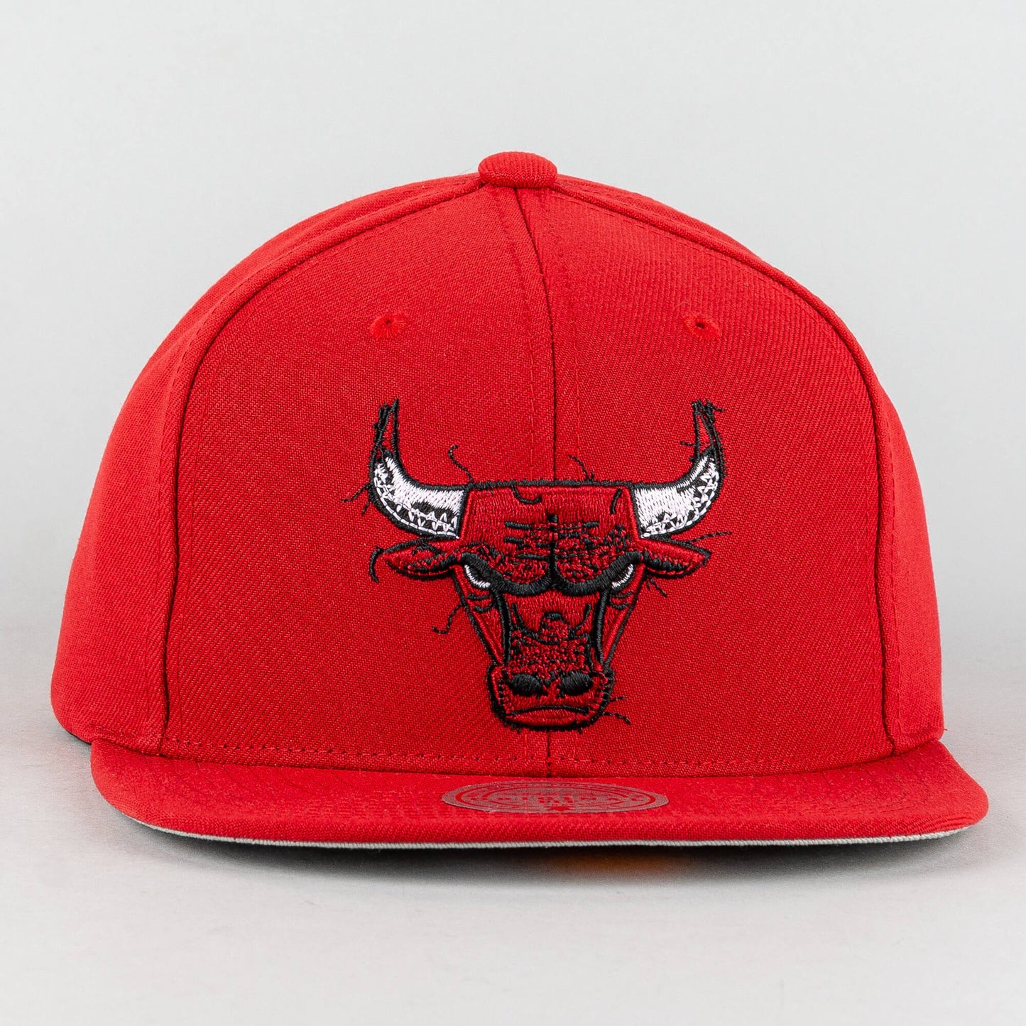 Mitchell & Ness EMBROIDERY GLITCH SNAPBACK CHICAGO BULLS Red