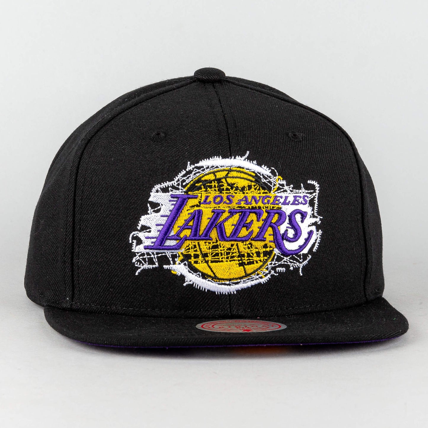 Mitchell & Ness EMBROIDERY GLITCH SNAPBACK LOS ANGELES LAKERS Black