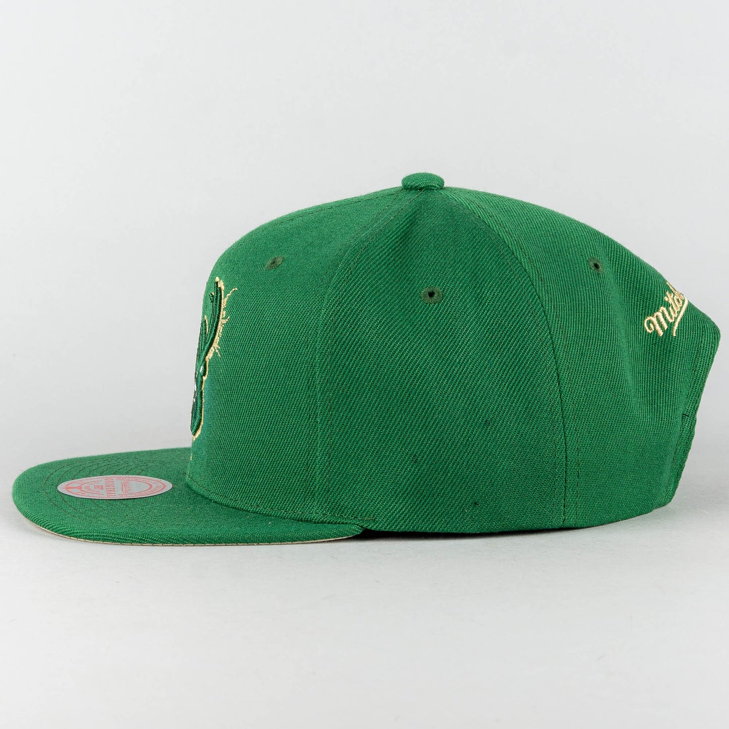 Mitchell & Ness EMBROIDERY GLITCH SNAPBACK MILWAUKEE BUCKS Green