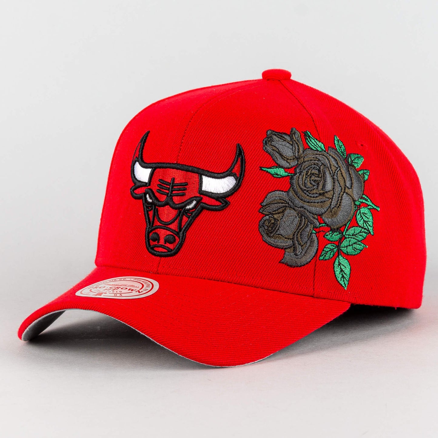 Mitchell & Ness SECONDARY ROSES PRO SNAPBACK CHICAGO BULLS Red