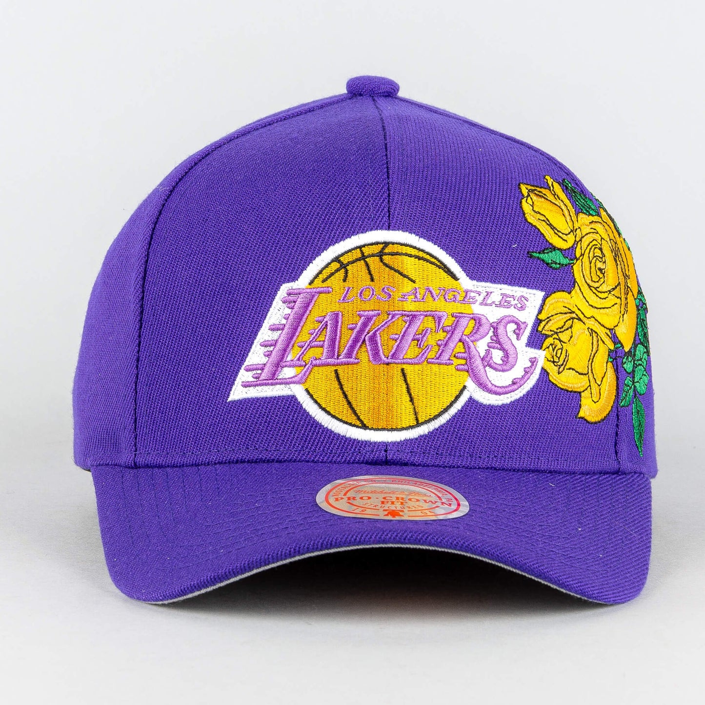 Mitchell & Ness SECONDARY ROSES PRO SNAPBACK LOS ANGELES LAKERS Purple