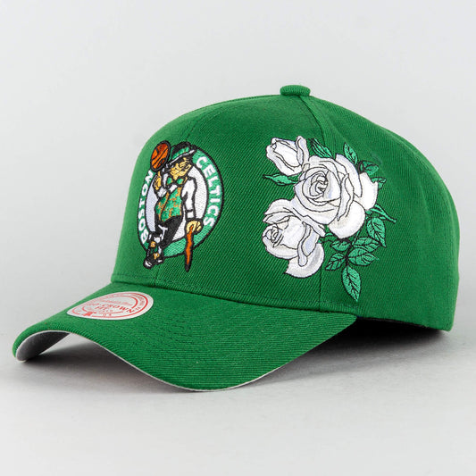 Mitchell & Ness SECONDARY ROSES PRO SNAPBACK BOSTON CELTICS Green