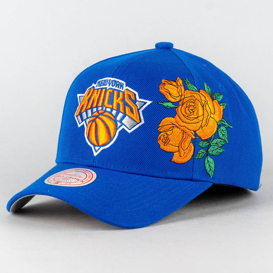 Mitchell & Ness SECONDARY ROSES PRO SNAPBACK NEW YORK KNICKS Blue