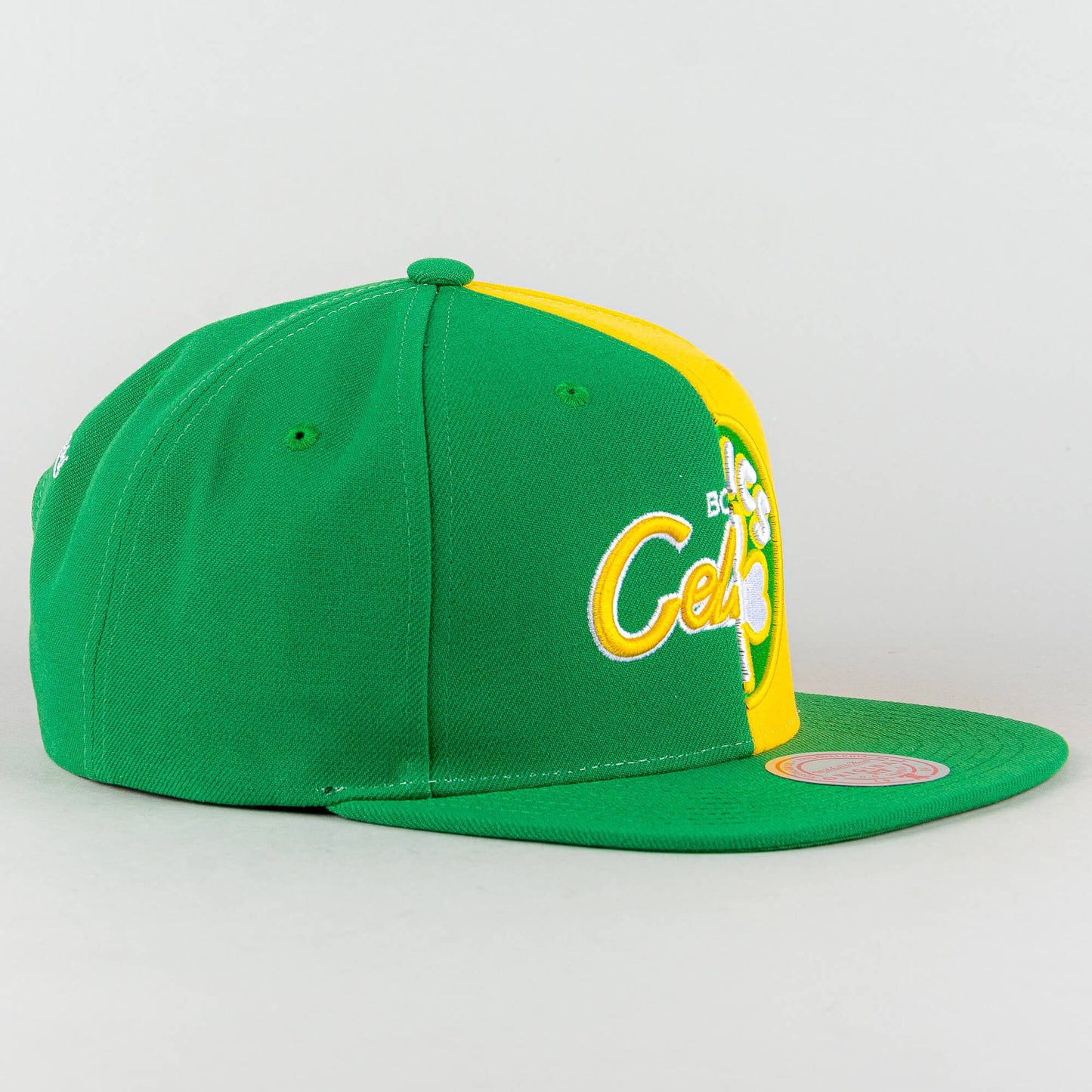 Mitchell & Ness SPLIT CROWN SNAPBACK HWC BOSTON CELTICS Green