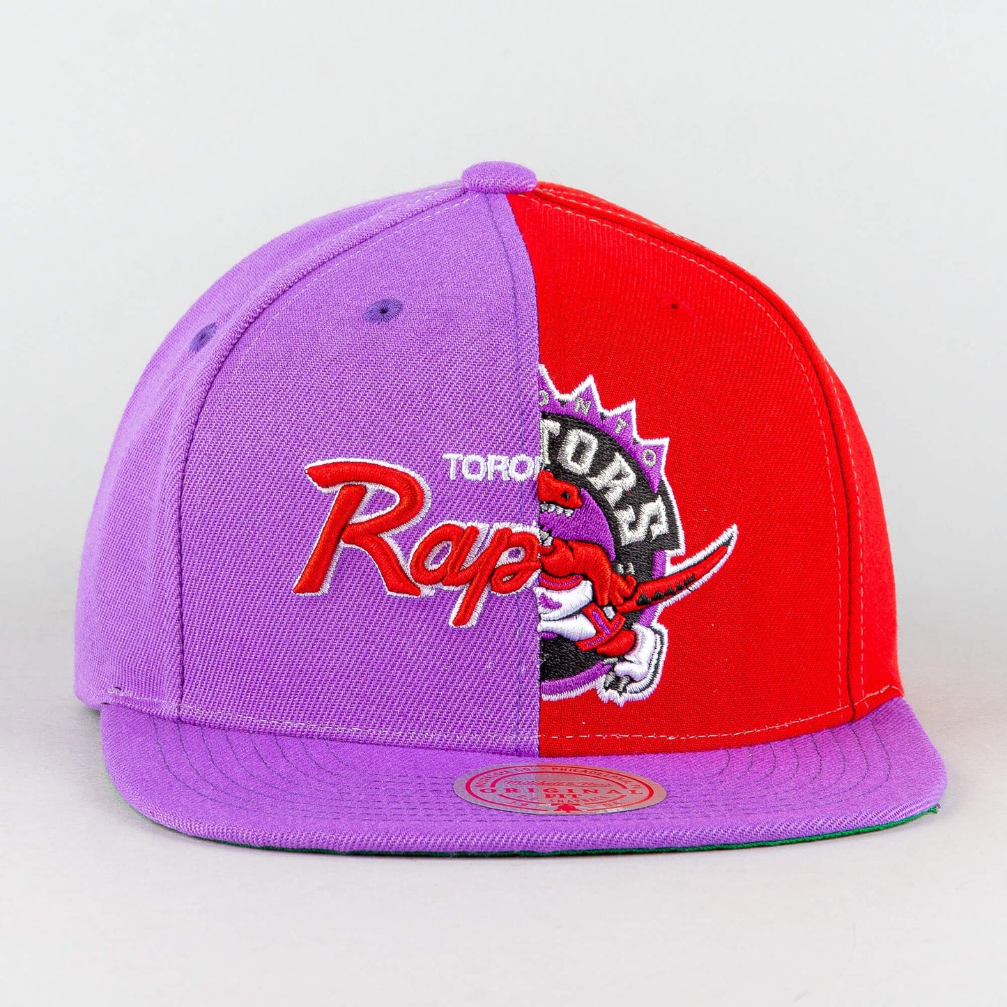 Mitchell & Ness SPLIT CROWN SNAPBACK HWC TORONTO RAPTORS Purple