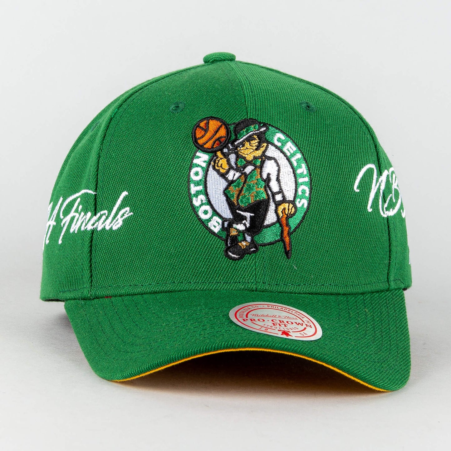 Mitchell & Ness CHAMP WRAP PRO SNAPBACK BOSTON CELTICS Green