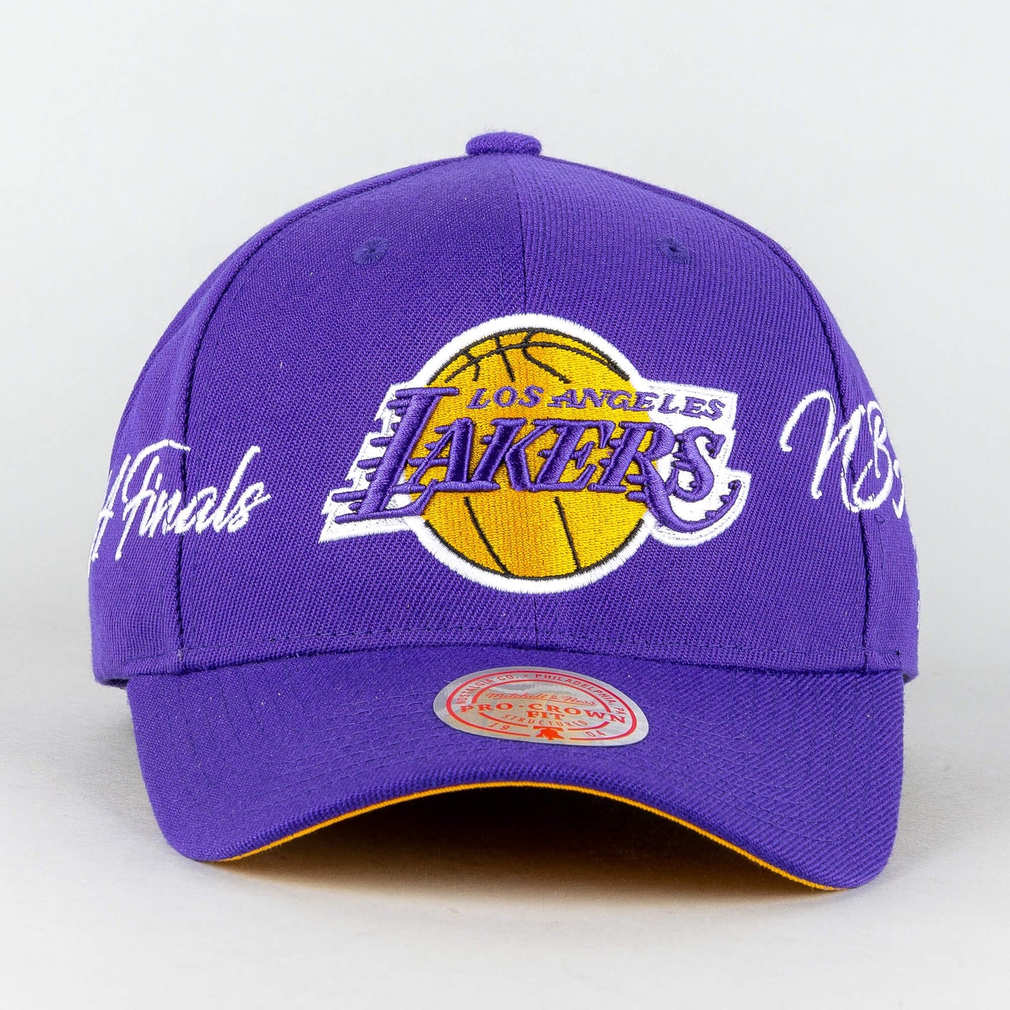 Mitchell & Ness CHAMP WRAP PRO SNAPBACK LOS ANGELES LAKERS Purple