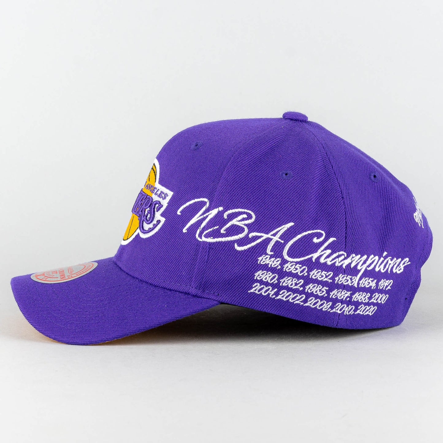 Mitchell & Ness CHAMP WRAP PRO SNAPBACK LOS ANGELES LAKERS Purple