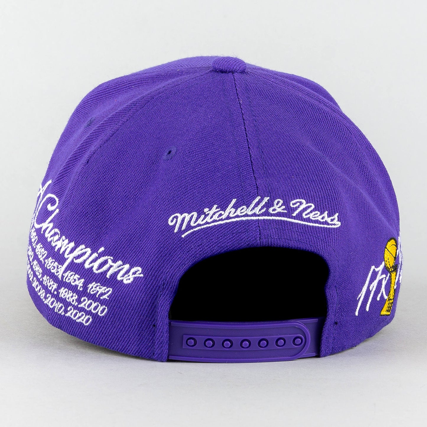 Mitchell & Ness CHAMP WRAP PRO SNAPBACK LOS ANGELES LAKERS Purple